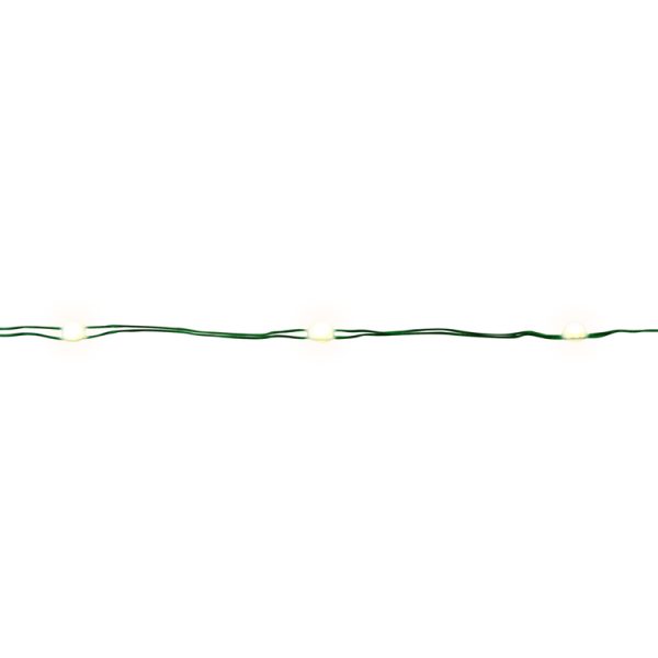 Celebrations LED Micro Warm White 100 ct String Christmas Lights 33.33 ft.