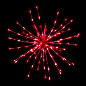 Celebrations Platinum LED Micro/5mm Red 128 ct Novelty Christmas Lights