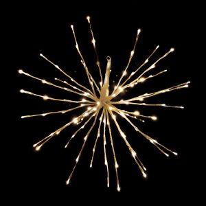 Celebrations Platinum LED Micro/5mm Gold 128 ct Novelty Christmas Lights