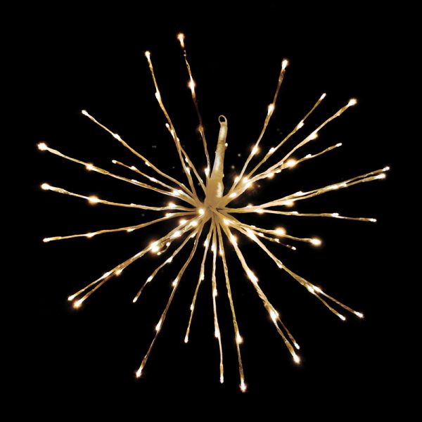 Celebrations Platinum LED Micro/5mm Gold 128 ct Novelty Christmas Lights