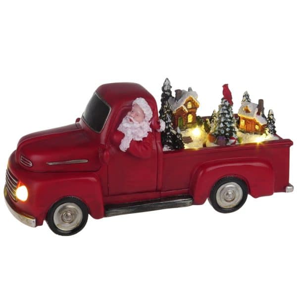 Mr. Christmas LED Red Animated Scene Truck Indoor Christmas Decor