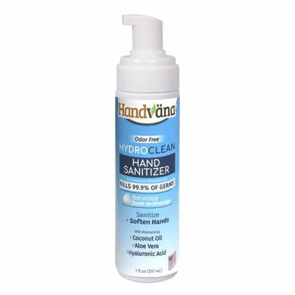 Handvana Hydro Clean Unscented Scent Hand Sanitizer 7 oz
