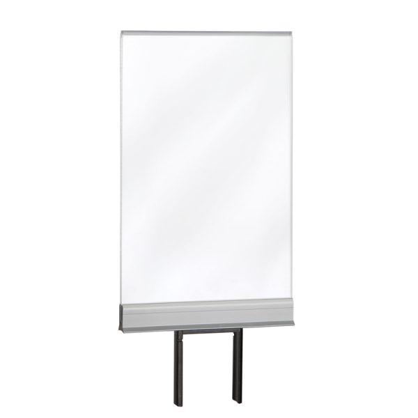Lavi 11 in. H X 7 in. W Clear Post Top Sign 1 pk