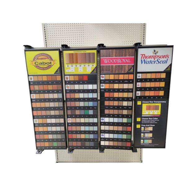 Rapid Displays 36 in. H X 48 in. W Powder Coated Assorted Exterior Stain Kit 1 pk