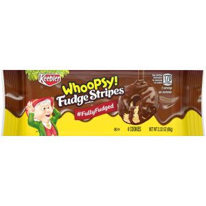 Keebler Whoopsy Fudge Stripes Cookies 2.32 oz Bagged