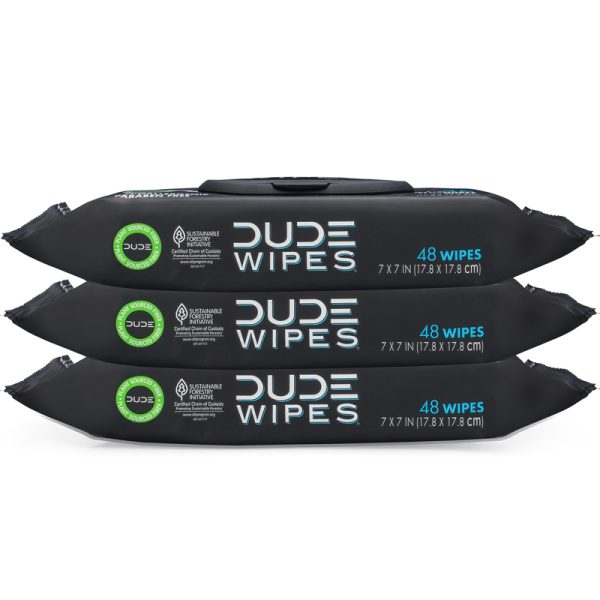Dude Wipes Disposable Wet Wipes 48 ct