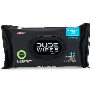 Dude Wipes Disposable Wet Wipes 48 ct