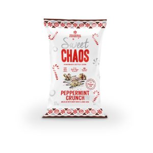 Sweet Chaos Peppermint Crunch Popcorn 5.5 oz Bagged