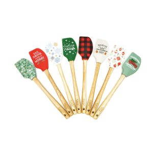 Krumbs Kitchen Assorted Silicone Christmas Spatula