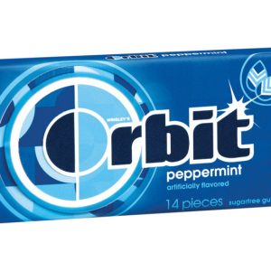 Orbit Sugar Free Peppermint Chewing Gum 14 pc