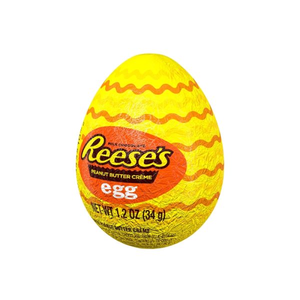 Reese's 3D Easter Egg Peanut Butter Creme Candy 1.2 oz