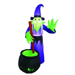 Celebrations Four Season 6 ft. Witch With Cauldron Inflatable