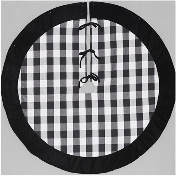 Dyno Black/White Plaid Indoor Christmas Decor