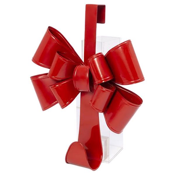 Gerson Red Door Wreath Hanger Indoor Christmas Decor