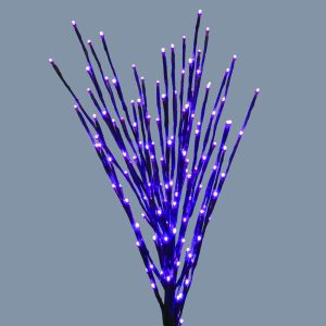 Celebrations Halloween Purple 32 in. LED Prelit Burst Halloween Decor