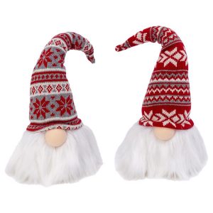 Gerson Multicolored Gnome Figurine Indoor Christmas Decor