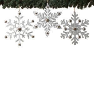 Gerson Multicolored Snowflake Indoor Christmas Decor
