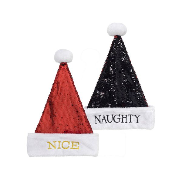 Dyno Multicolored Reversible Santa Indoor Christmas Decor