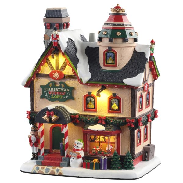 Lemax Multicolored Supply Loft Christmas Village