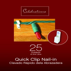 Celebrations Clip Nail-in 25 ct