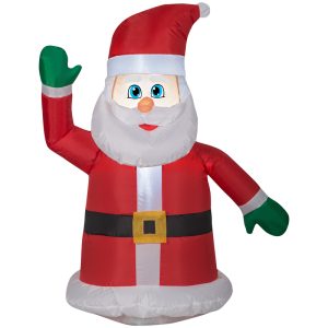 Gemmy LED 36 in. Car Buddy Santa Inflatable