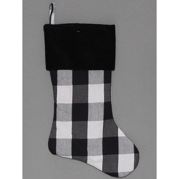 Dyno Black/White Plaid Indoor Christmas Decor