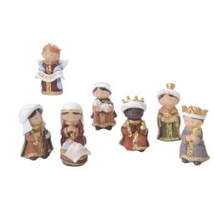 Decoris Multicolored Child Nativity Indoor Christmas Decor