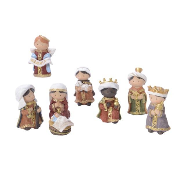 Decoris Multicolored Child Nativity Indoor Christmas Decor