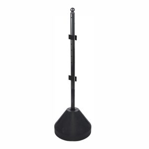 BOPIS Beacon Black Pole and Base Set 1 pk