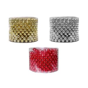 Celebrations Assorted Bead Garland Indoor Christmas Decor