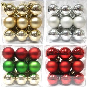 Celebrations Assorted Shiny and Matte Indoor Christmas Decor