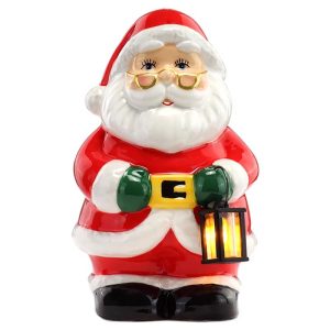 Mr. Christmas LED Red/White Santa Table Decor