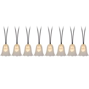 Gemmy 2.9528 in. LED Prelit Musical Ghosts Light String Halloween Decor