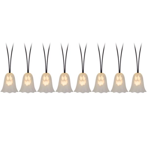Gemmy 2.9528 in. LED Prelit Musical Ghosts Light String Halloween Decor