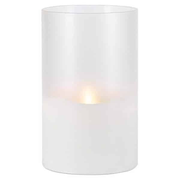 Everlasting Glow White No Scent Scent Flameless Hand Poured Candle
