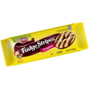 Keebler Fudge Stripes Cookies 1.9 oz Bagged