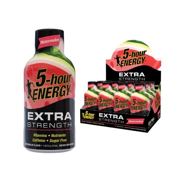 5-Hour Energy Extra Strength Sugar Free Watermelon Energy Shot 1.93 oz