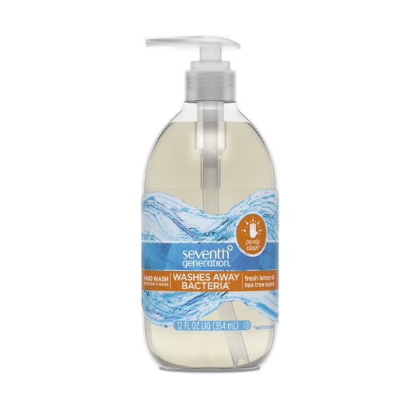 Seventh Generation Lemon & Tea Tree Scent Liquid Hand Soap 12 oz