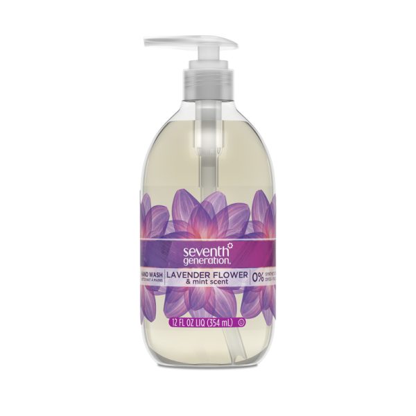 Seventh Generation Lavender & Mint Scent Liquid Hand Soap 12 oz