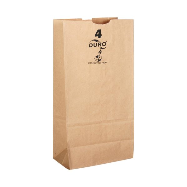 Dubl Life 5 in. H X 3.125 in. W X 9.687 in. L Paper Shopping Bag 500 pk 4 lb