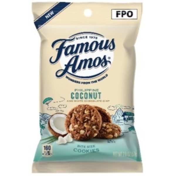 Famous Amos Philippine Coconut Cookies 2 oz Pegged