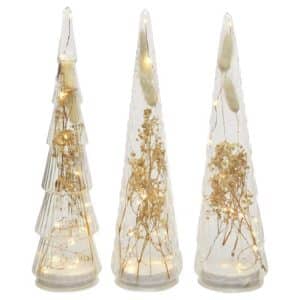 Lumineo LED Copper/Warm White Indoor Christmas Decor 13.8 in.