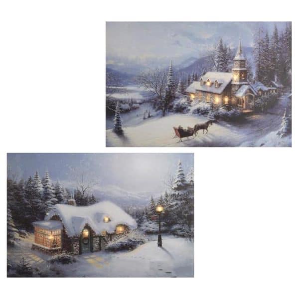 Lumineo Multicolored Indoor Christmas Decor 15 in.