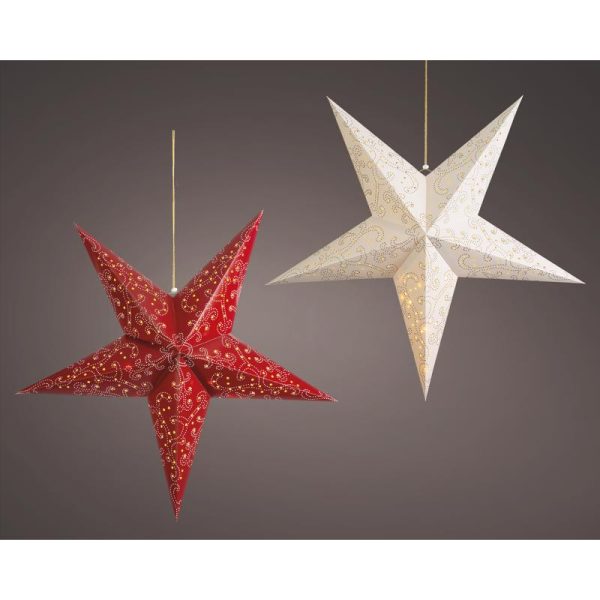 Lumineo LED Red/White Indoor Christmas Decor