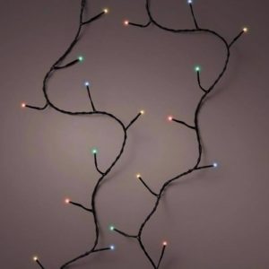 Celebrations Gold LED Multicolored 250 ct Christmas Lights 61.35 ft.