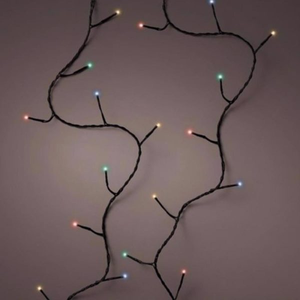 Celebrations Gold LED Multicolored 250 ct Christmas Lights 61.35 ft.