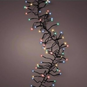 Celebrations Gold LED Multicolored 250 ct String Christmas Lights 20.5 ft.