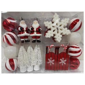 Celebrations Home Multicolored Good Yule Tiding Indoor Christmas Decor 4 in.