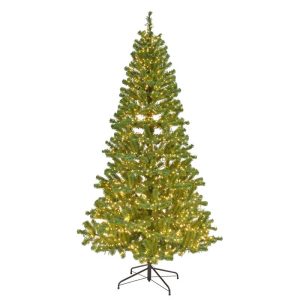 Celebrations 7 ft. Slim LED 3080 ct Deluxe Dalton Christmas Tree