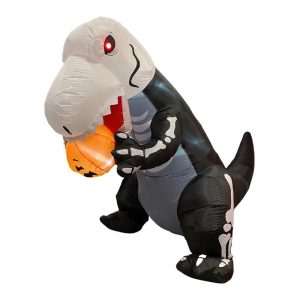Celebrations 8 ft. T-Rex Skeleton Inflatable